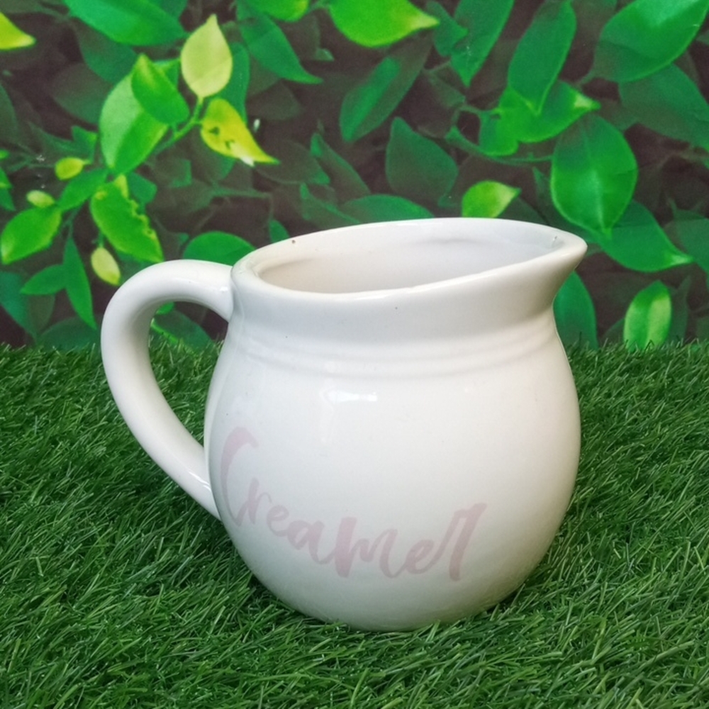🏠 Dolly Parton White Ceramic Creamer Pitcher